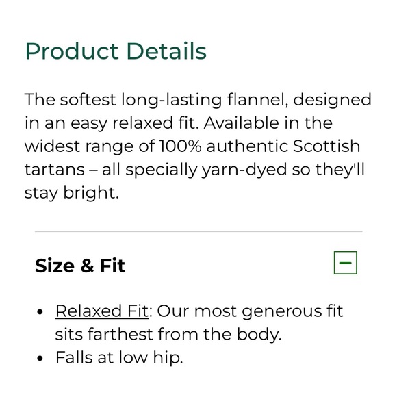 NWT Women’s L.L. Bean Relaxed Scotch Plaid Flannel Shirt - Picture 7 of 9